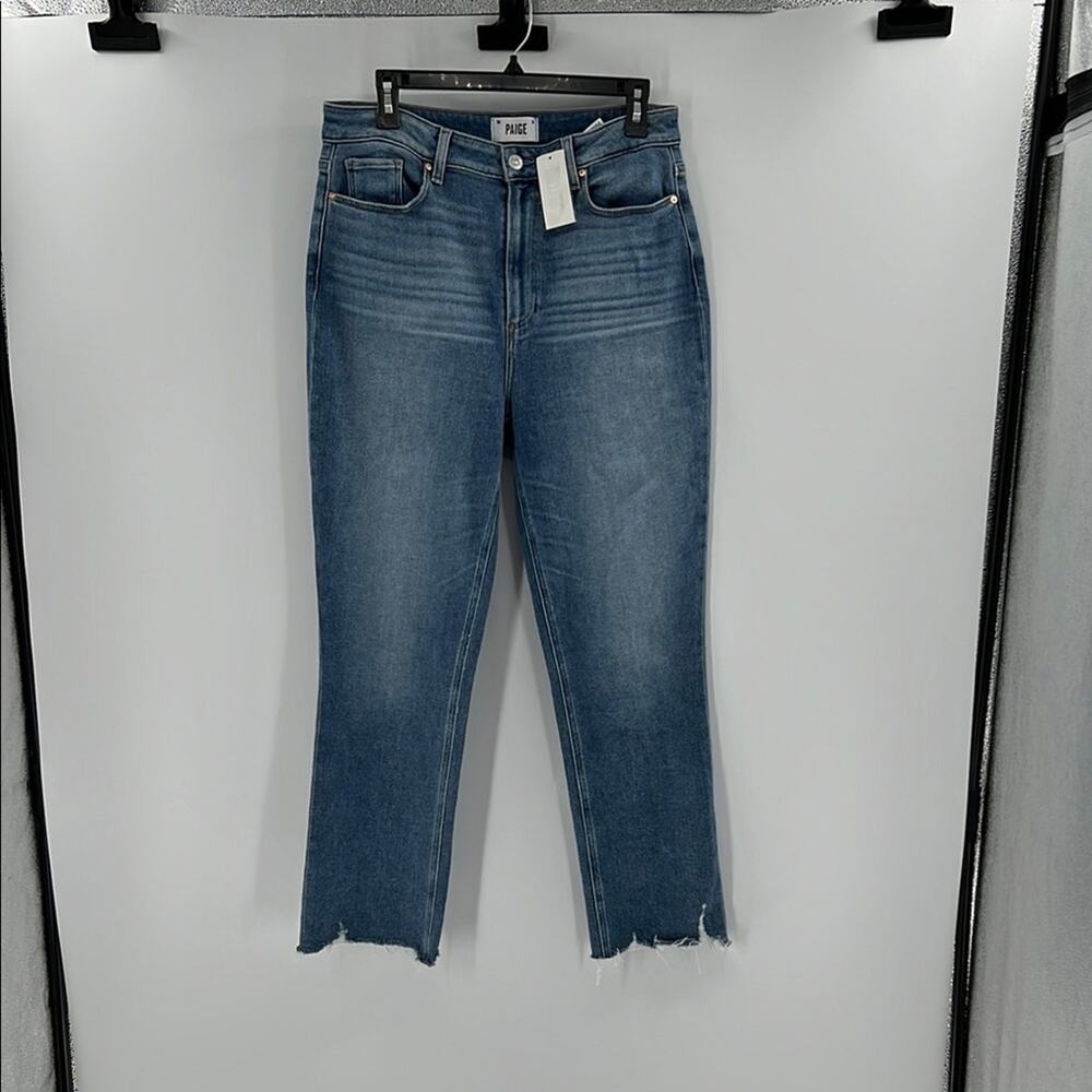 Paige Women's Accent Straight Leg Jeans - St. Tropez - 31 - New with tags